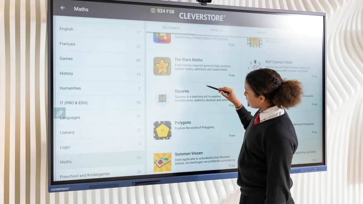 Clevertouch Students 163 Large